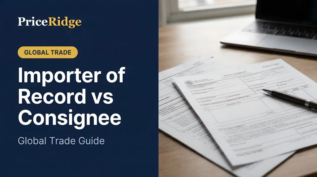 Importer of Record vs Consignee: Global Trade Guide
