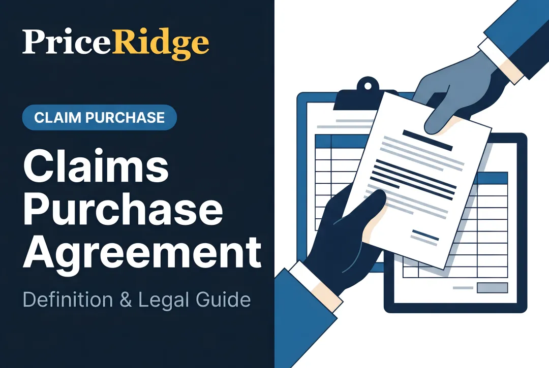 Claims Purchase Agreement: Definition & Legal Guide