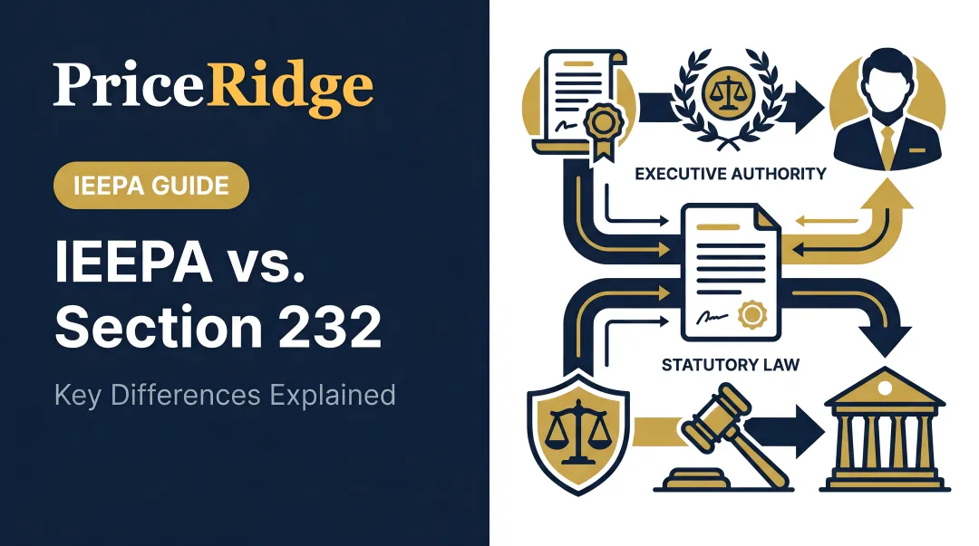 IEEPA vs. Section 232: Key Differences Explained