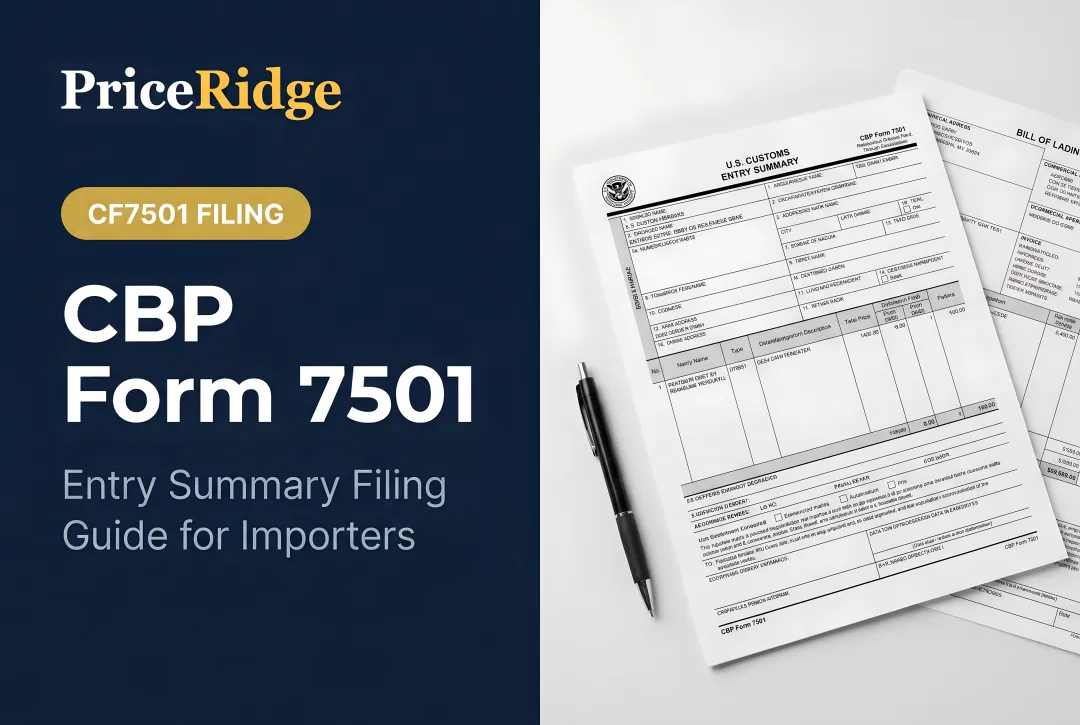 CBP Form 7501: Entry Summary Filing Guide for Importers