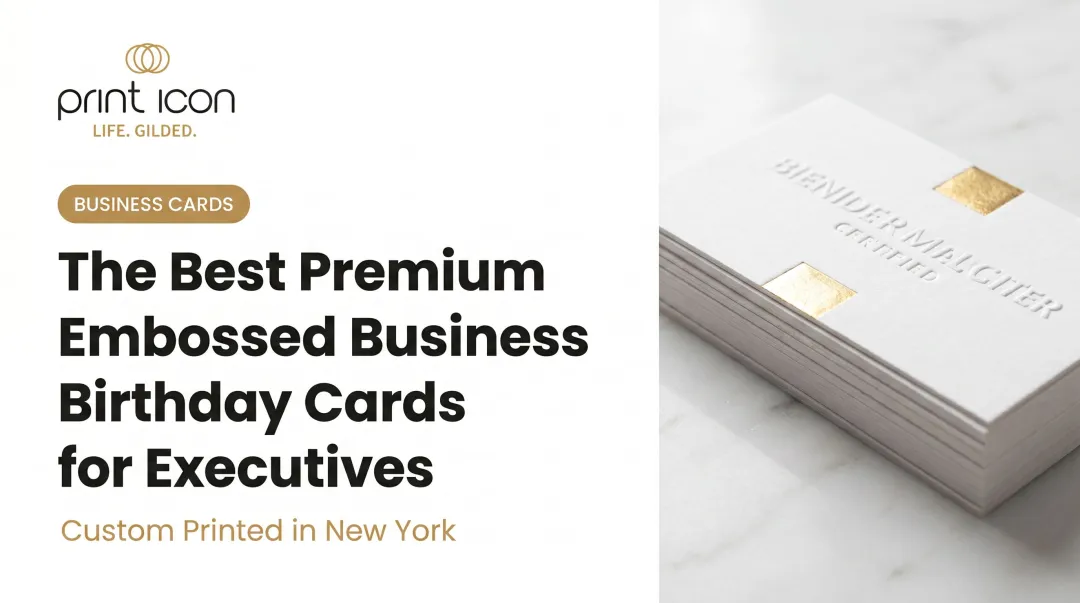 The Best Premium Embossed Business Birthday Cards for Executives