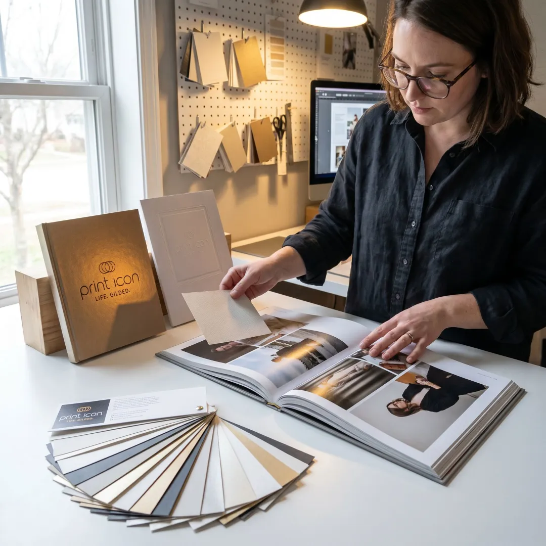 Custom art book proofing and production process