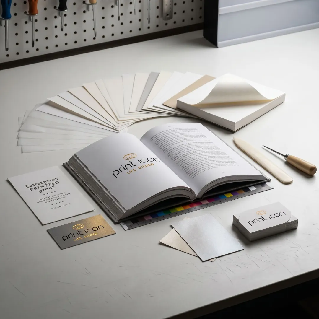 Custom book printing and binding process