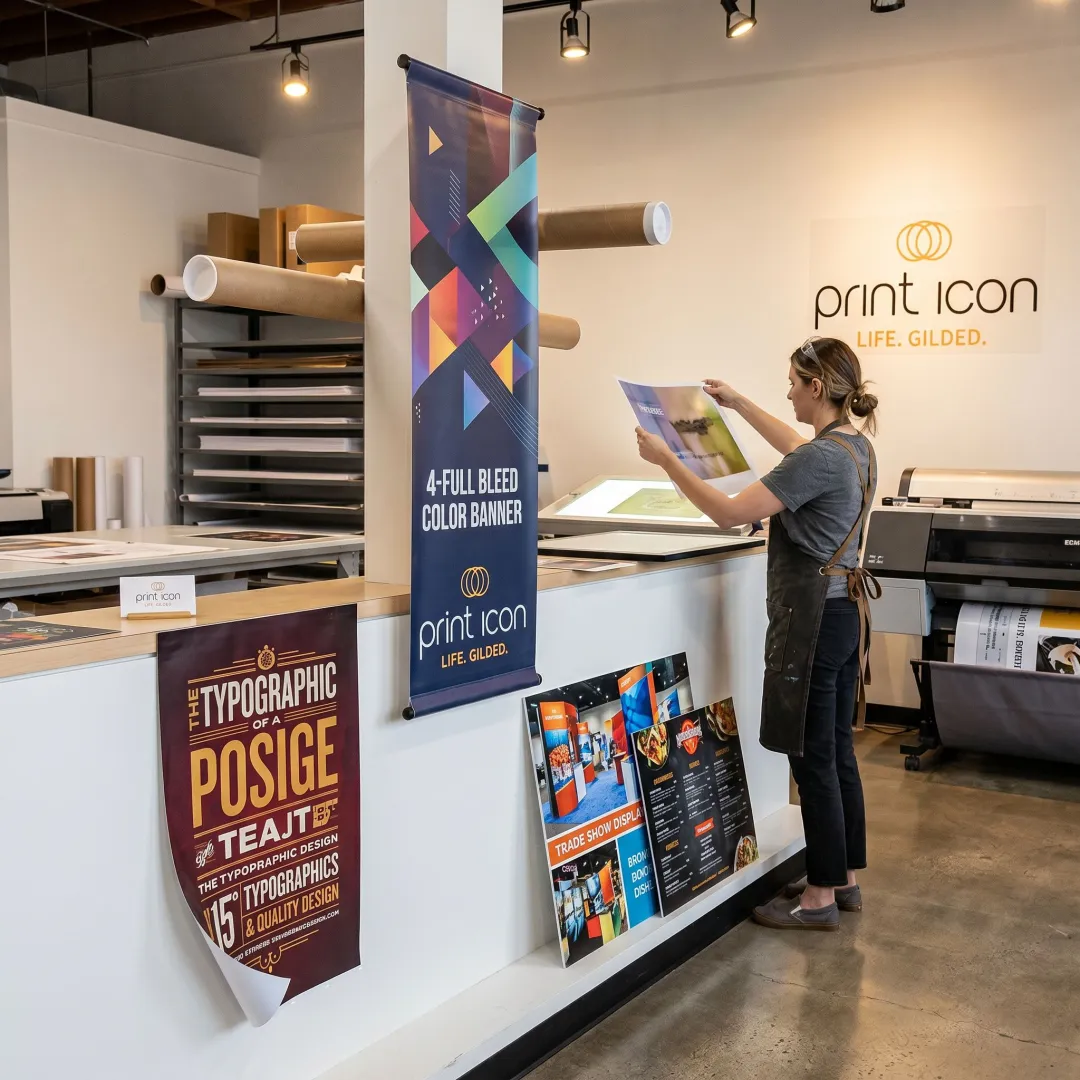 Large format printed banners and signs
