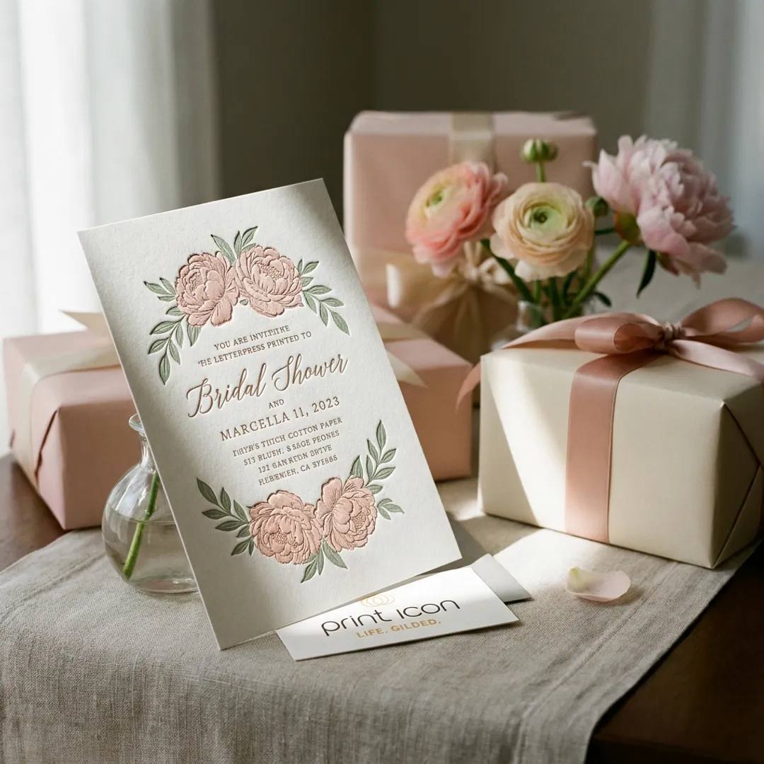 Bridal shower invitation card