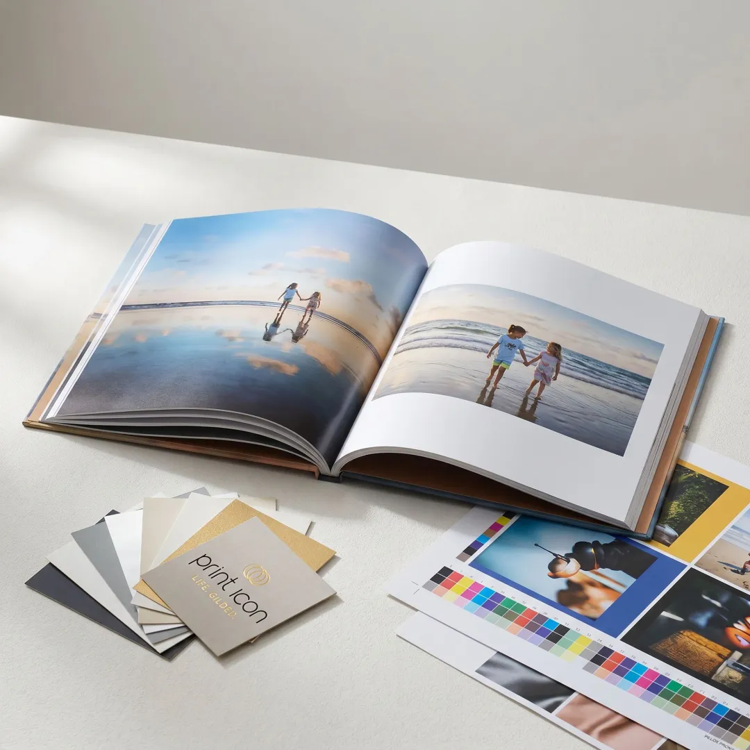 Custom coffee table book printed with premium paper