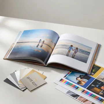 Custom coffee table book printed with premium paper
