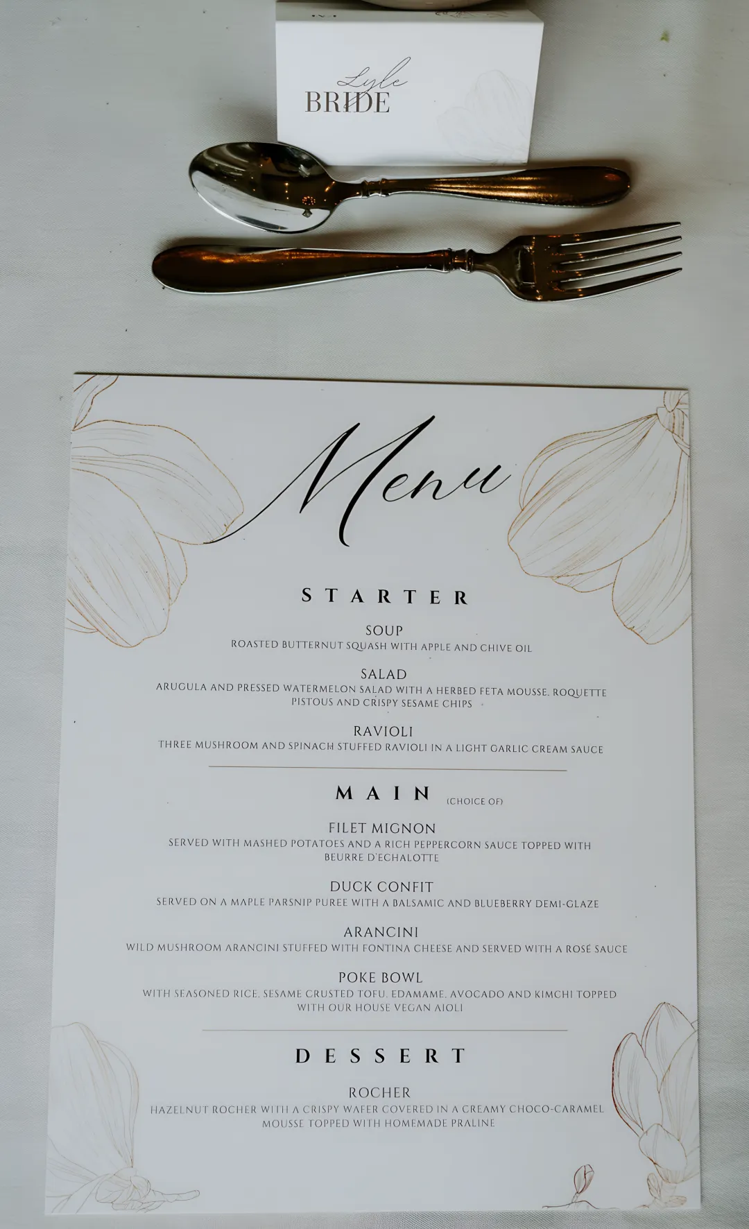 Weddings & Events
