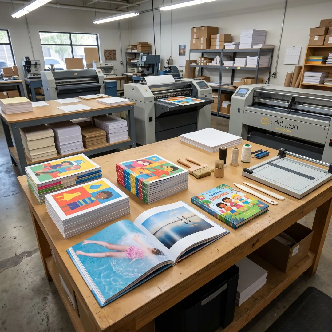 Custom children’s book printing and binding