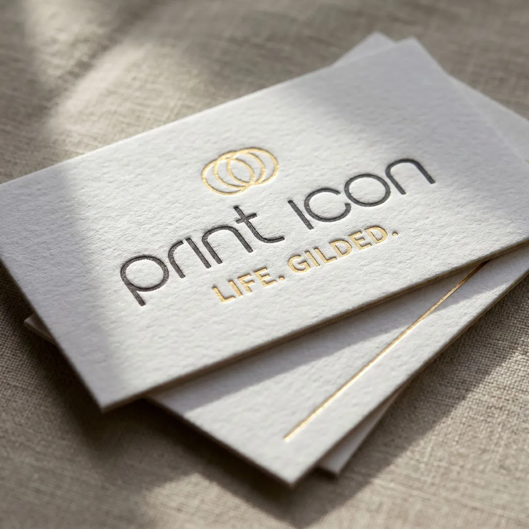 Custom letterpress printed cards