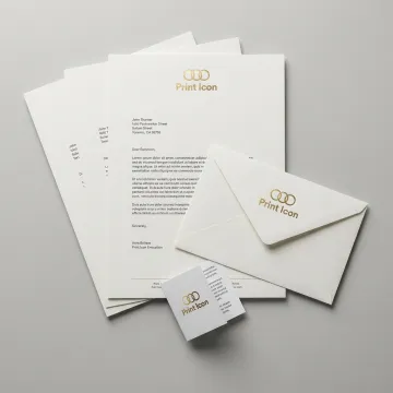 Premium custom letterhead samples
