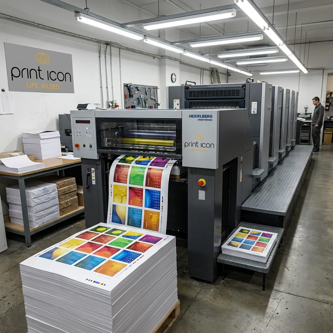 Offset press producing premium printed sheets