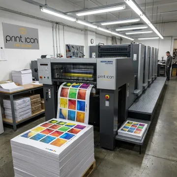 Offset press producing premium printed sheets