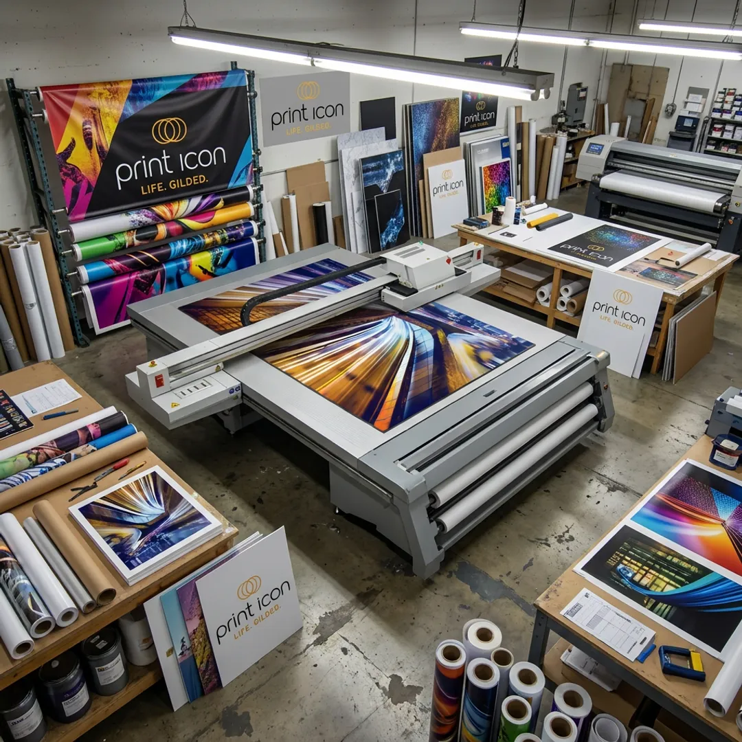 Large format printed banners and signs