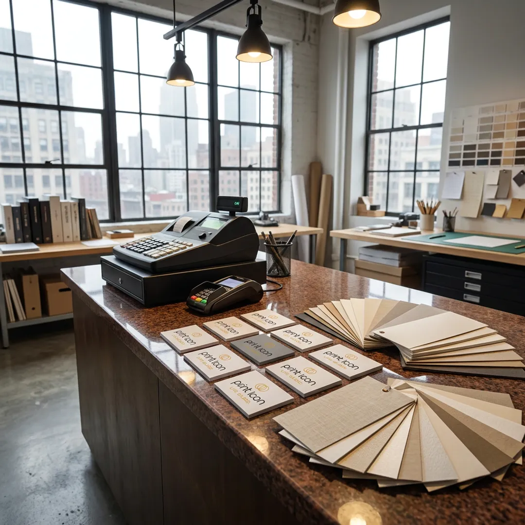 Same-day business cards printed in NYC