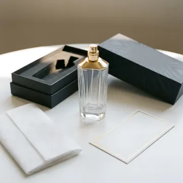 Custom printed perfume boxes with fragrance bottles