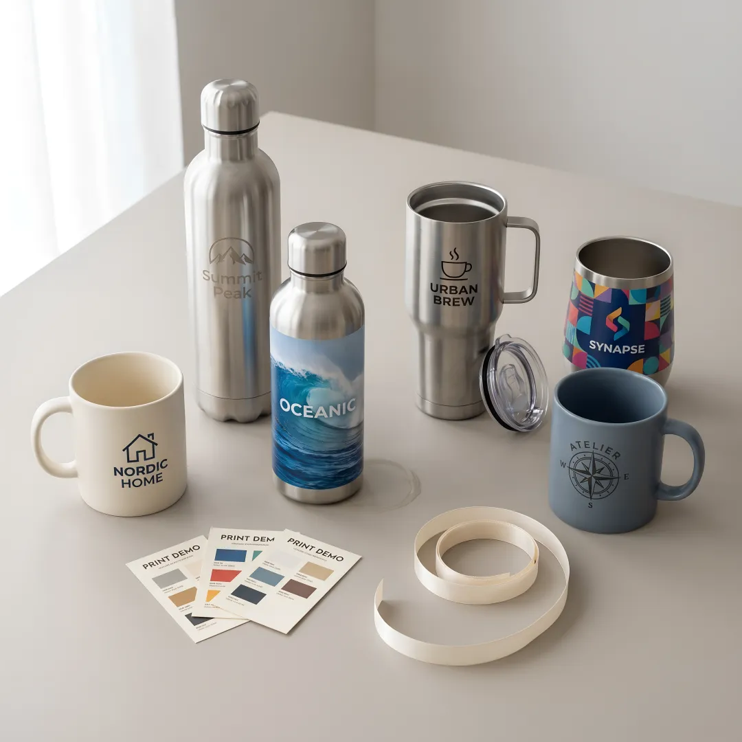 Custom Printed Water Bottles and Drinkware