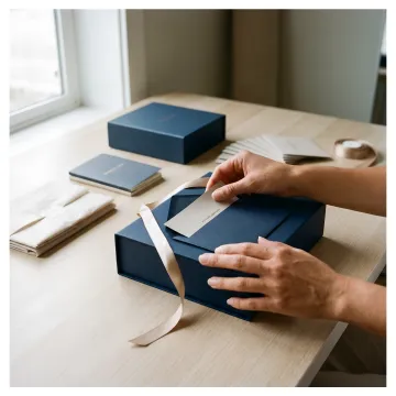 Gift program production and kitting process