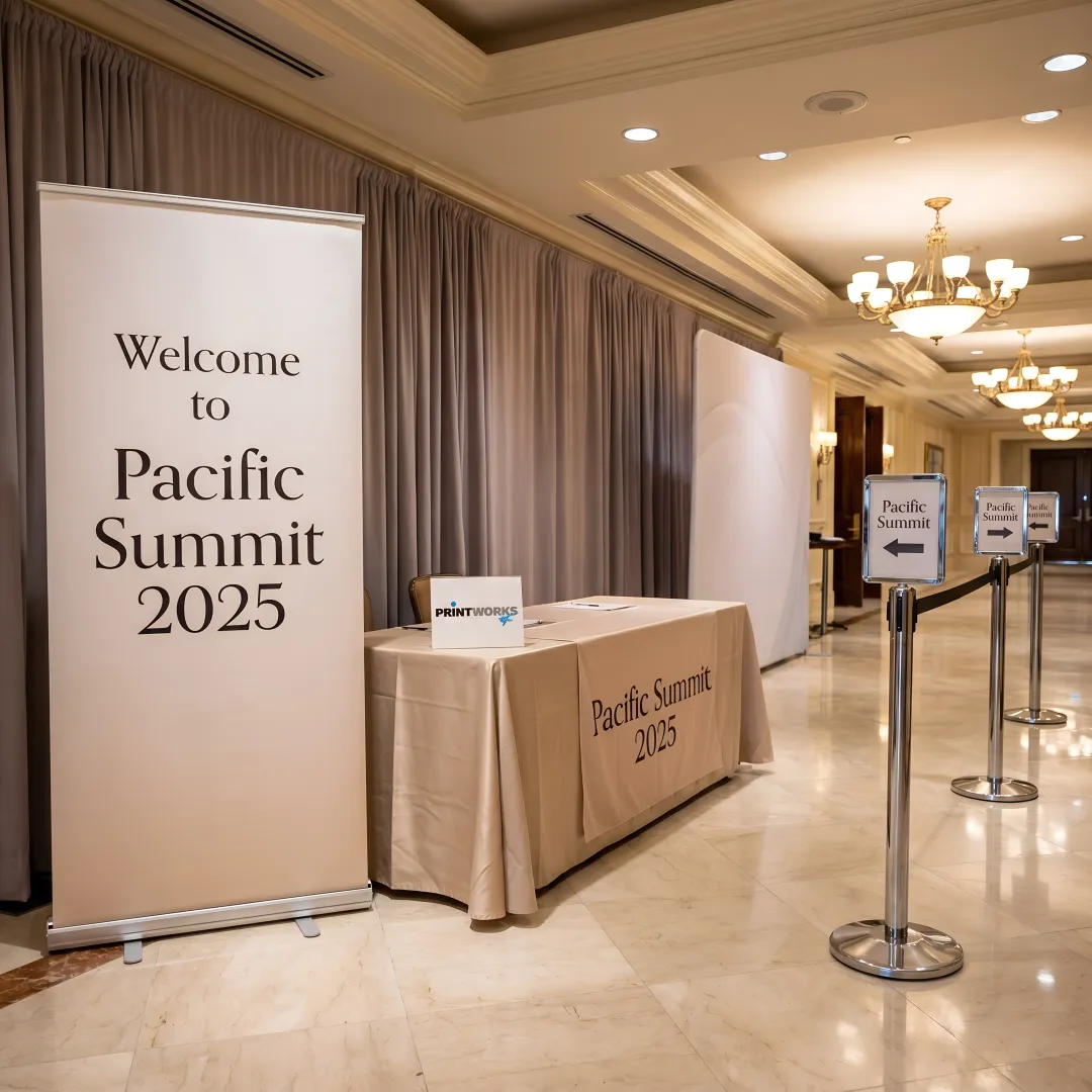 Custom Hotel Event Signage & Printing Services in Redondo Beach