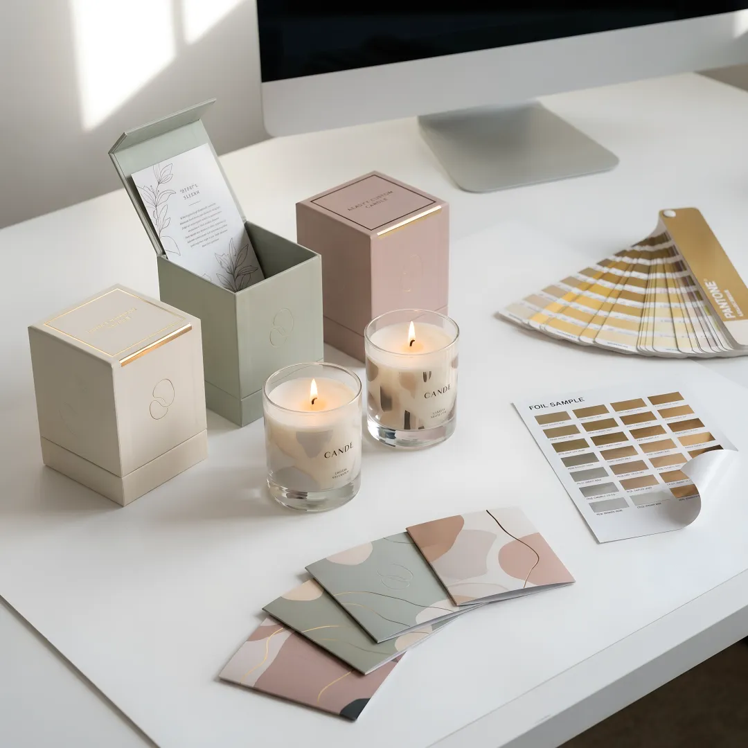 Custom Printed Candle Boxes