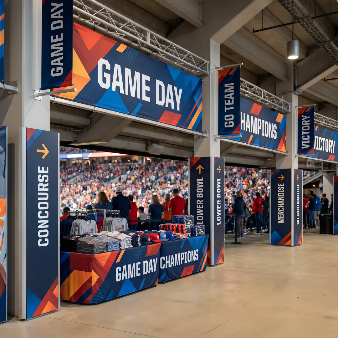 Sports Event Signage & Printing | Custom Graphics