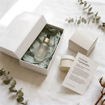 Custom wellness product packaging with branded boxes and inserts