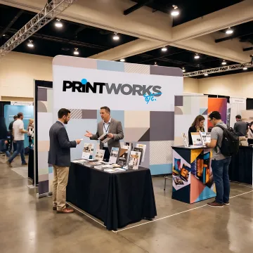 Custom trade show booth display in Los Angeles