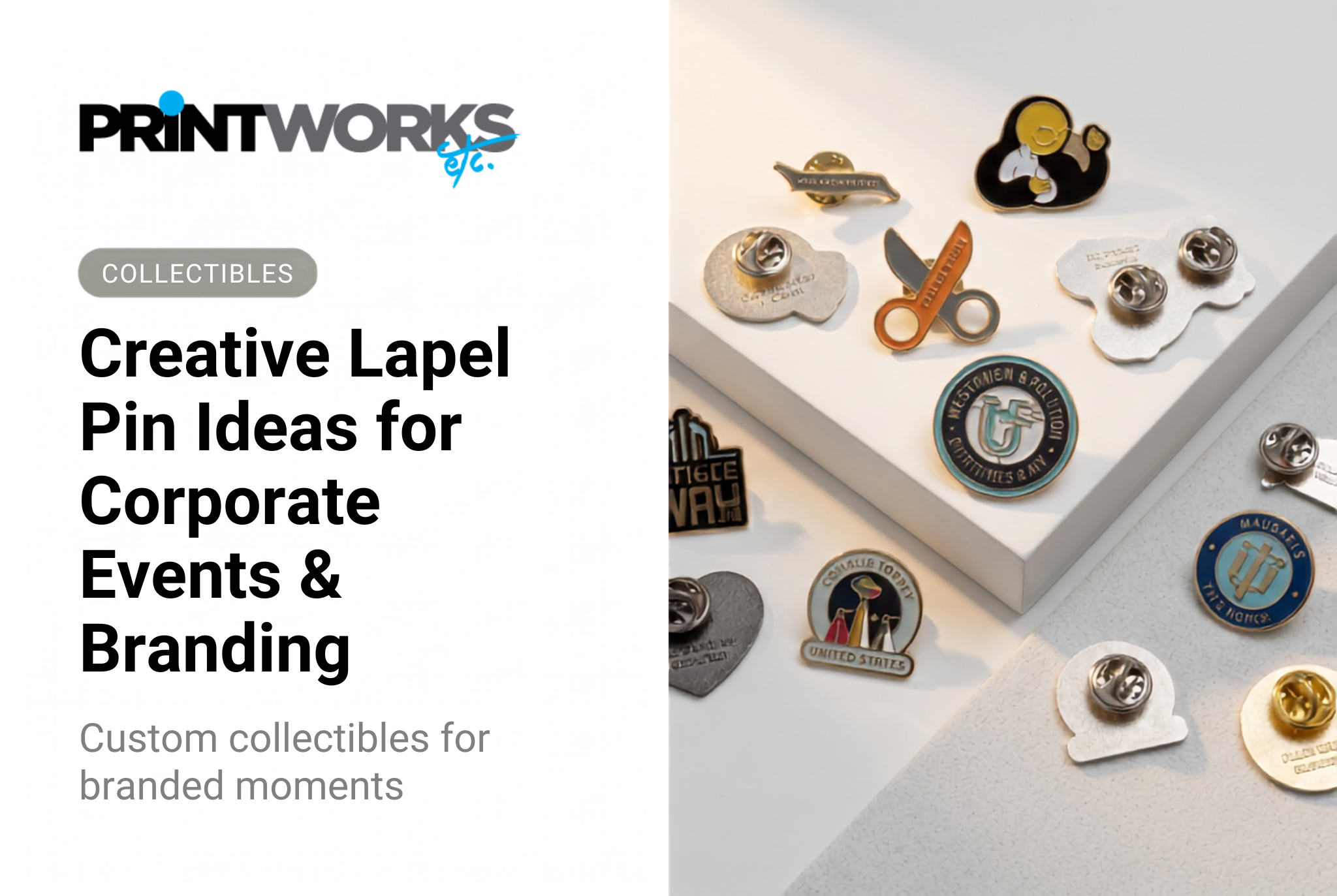 Creative Lapel Pin Ideas for Corporate Events & Branding
