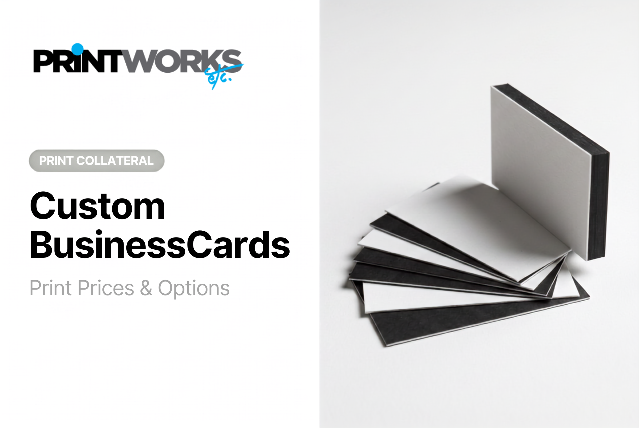 Custom Business Cards: Print Prices & Options