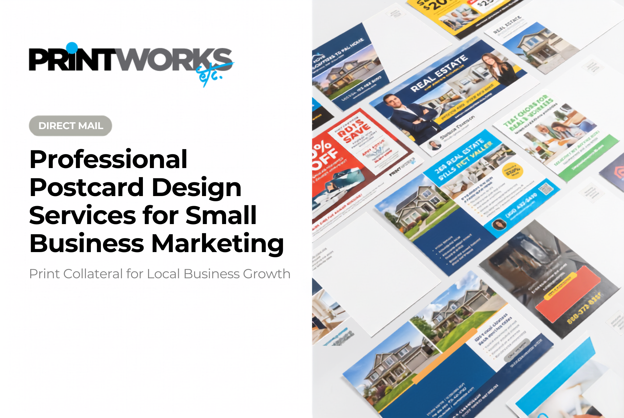 Professional Postcard Design Services for Small Business Marketing