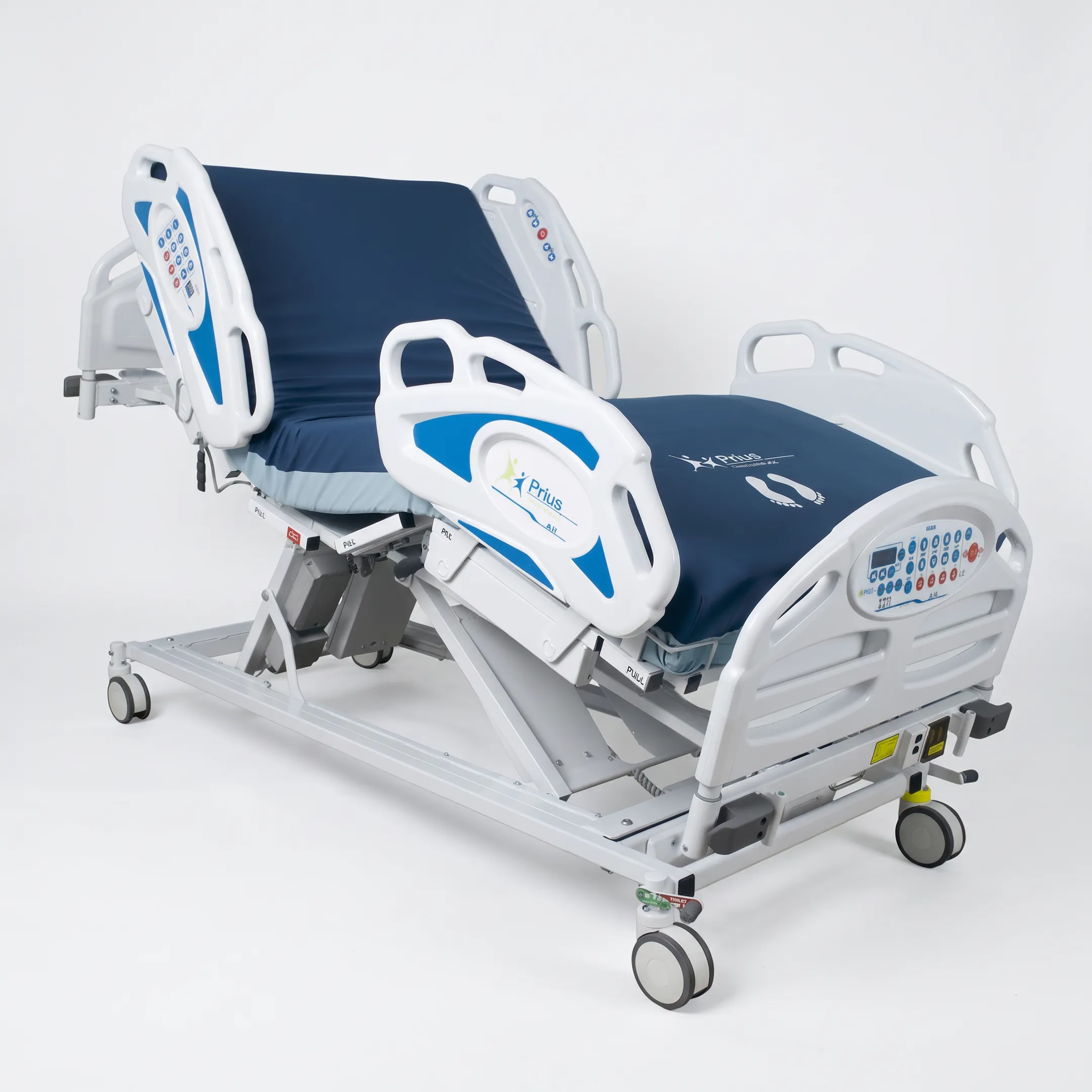 Specialty hospital bed with therapeutic support surface in a Denver care setting