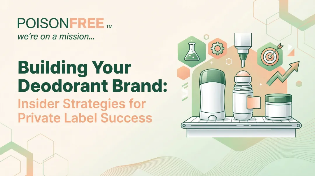 Cover image for Building Your Deodorant Brand: Insider Strategies for Private Label Success