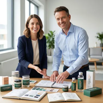 Private label product formulation and packaging consultation