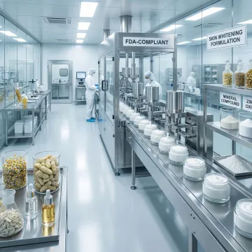 Private Label Skin Whitening Cream Manufacturing