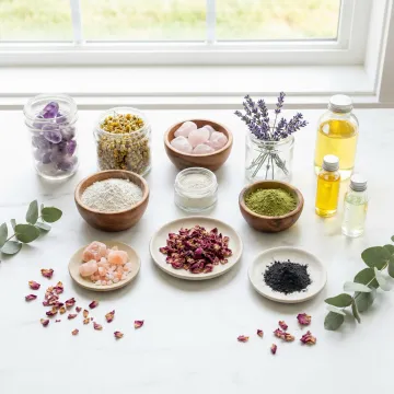 Natural ingredients for intimate feminine care product manufacturing