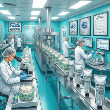 Shaving Cream Contract Manufacturing Services