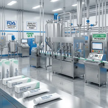 Baking Soda Toothpaste private lable Manufacturing Services