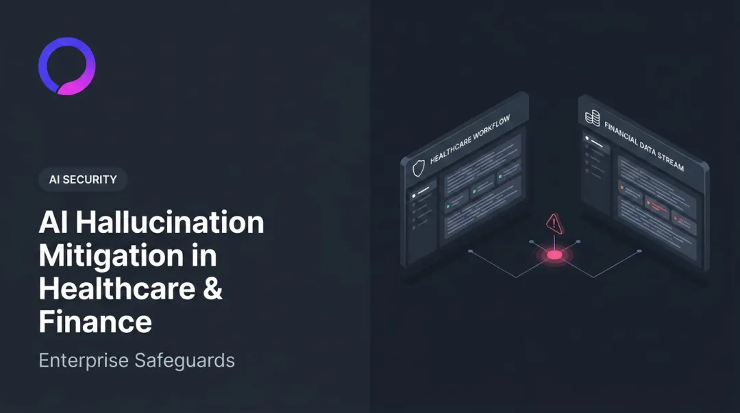 AI Hallucination Mitigation in Healthcare & Finance: Enterprise Safeguards