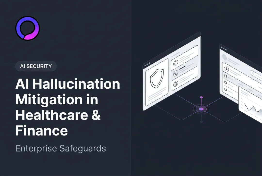 AI Hallucination Mitigation in Healthcare & Finance: Enterprise Safeguards