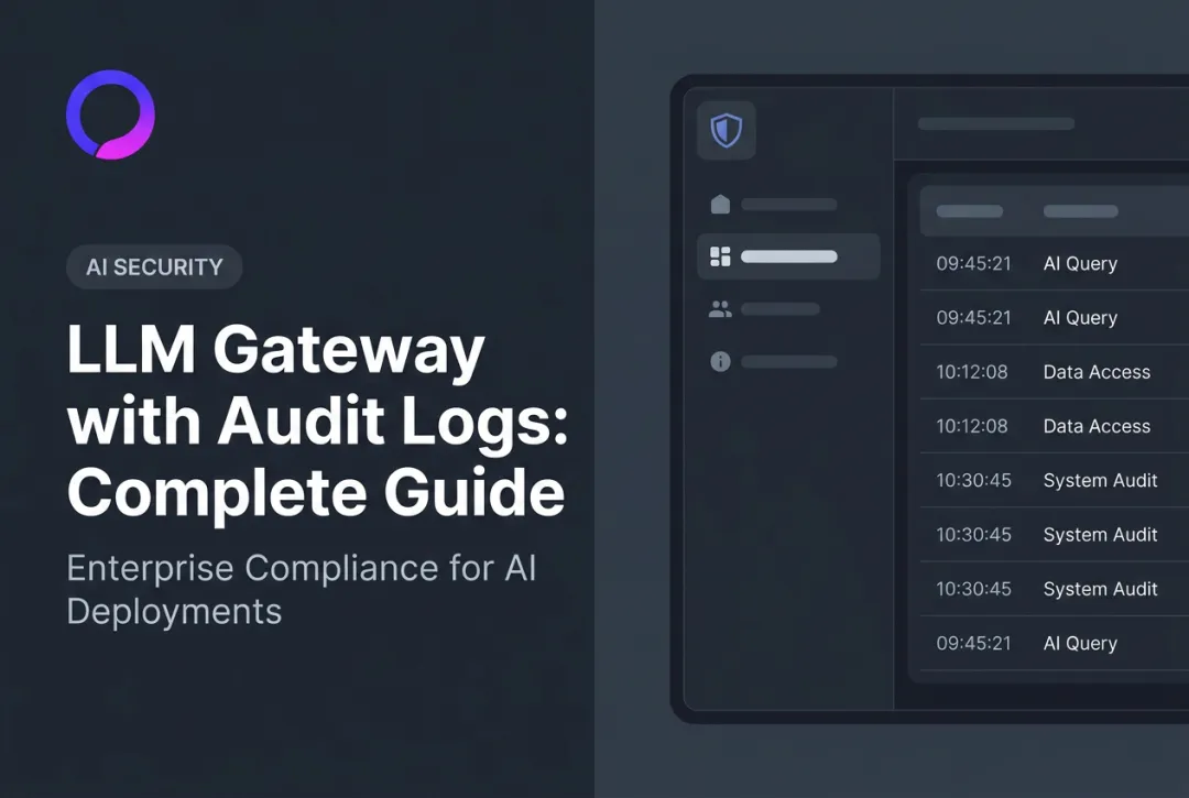 LLM Gateway with Audit Logs: Complete Guide