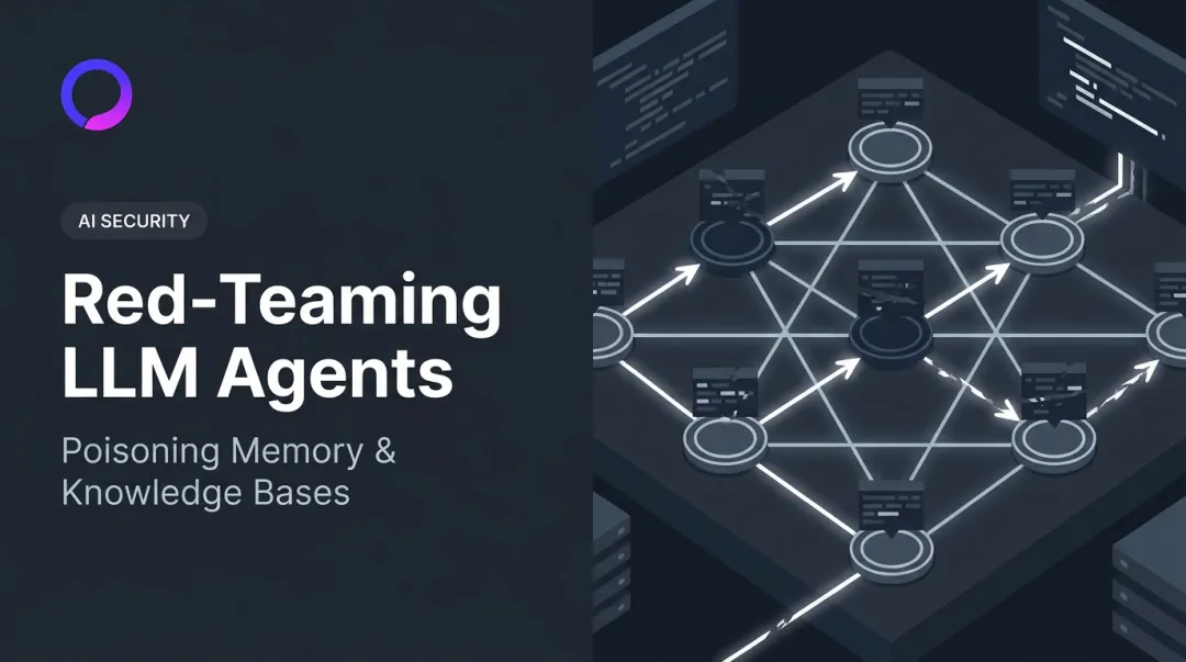 Red-Teaming LLM Agents: Poisoning Memory & Knowledge Bases