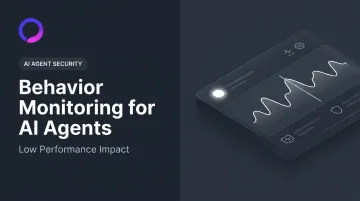 Behavior Monitoring for AI Agents: Low Performance Impact