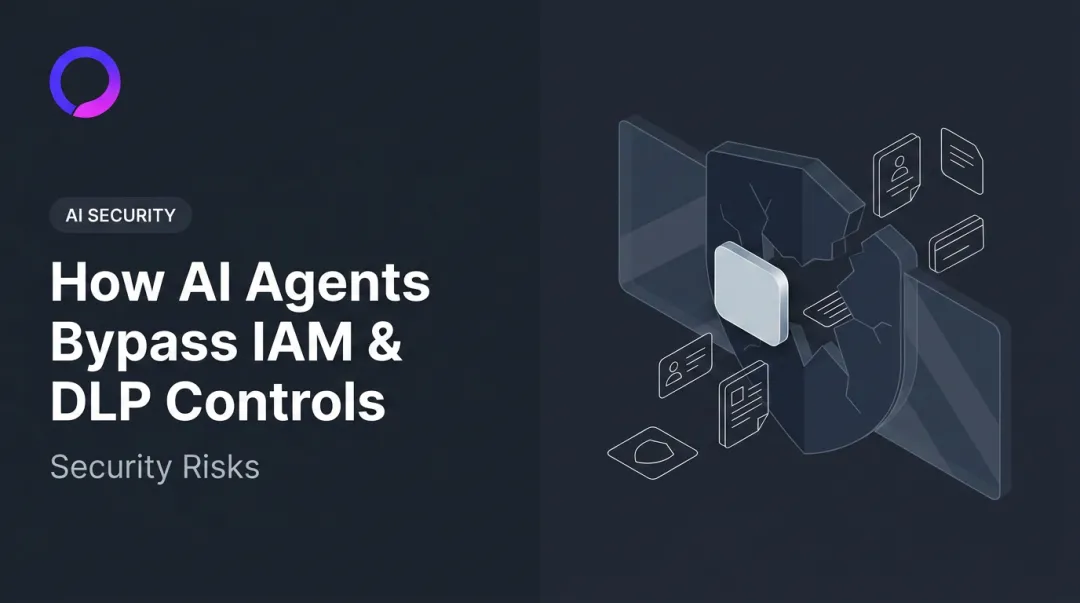 How AI Agents Bypass IAM & DLP Controls: Security Risks