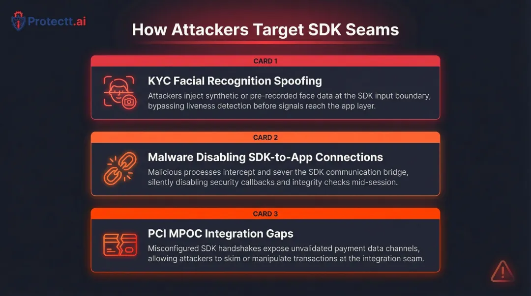 Three real-world SDK bypass attack types targeting mobile banking apps