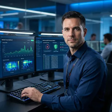 Mobile app security engineer implementing RASP on enterprise mobile applications