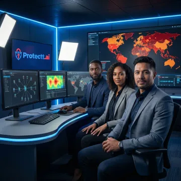 Red team security analysts reviewing mobile app vulnerability findings on screens