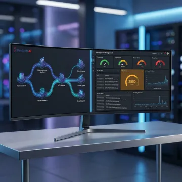 AI risk management platform providing LLM security monitoring and compliance automation for enterprises