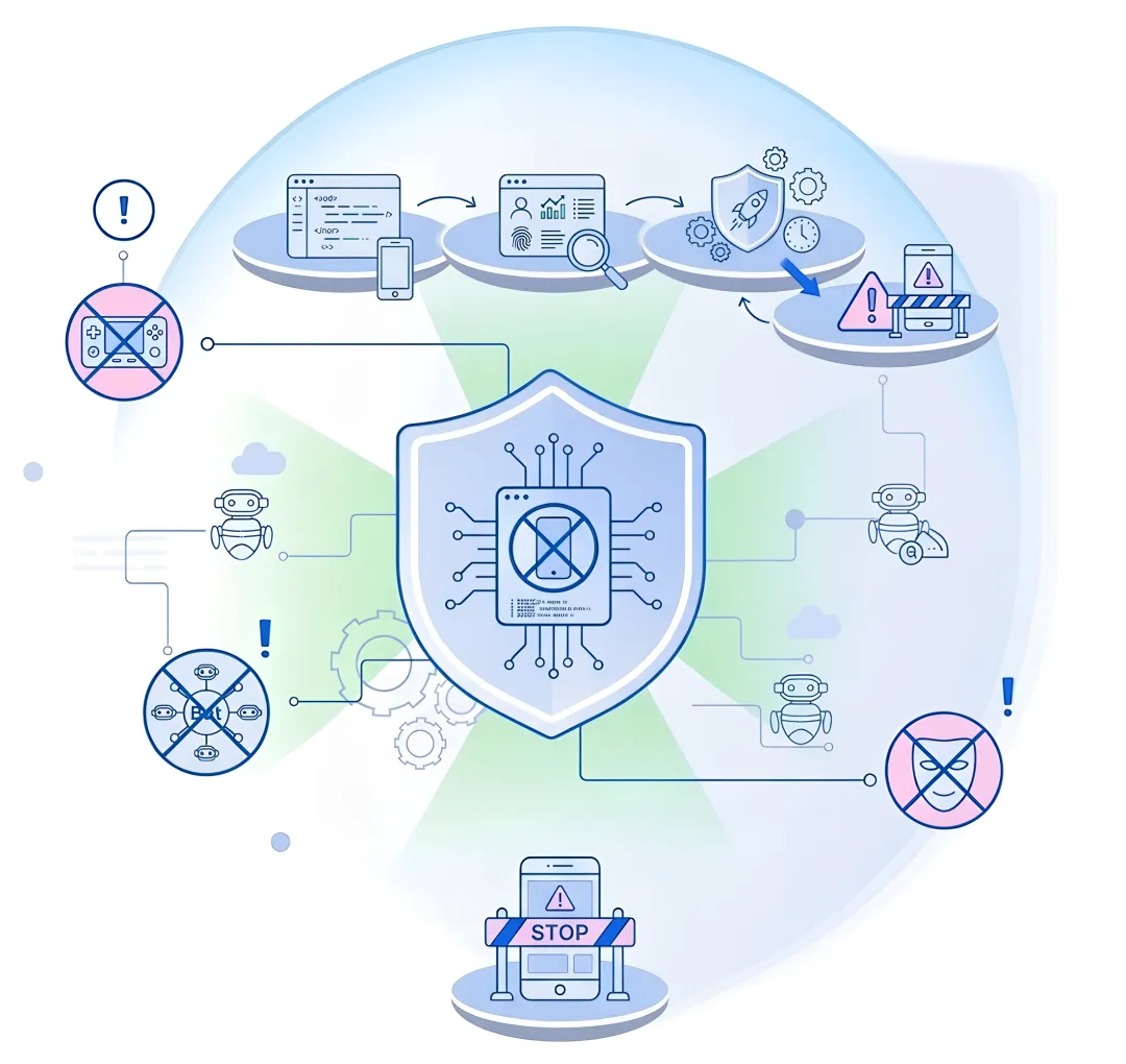 AI-native mobile security platform protecting financial services data in real time