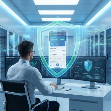 RASP security platform protecting a banking mobile app from runtime threats