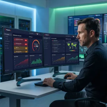 AI-powered mobile app threat detection dashboard for banking and fintech security